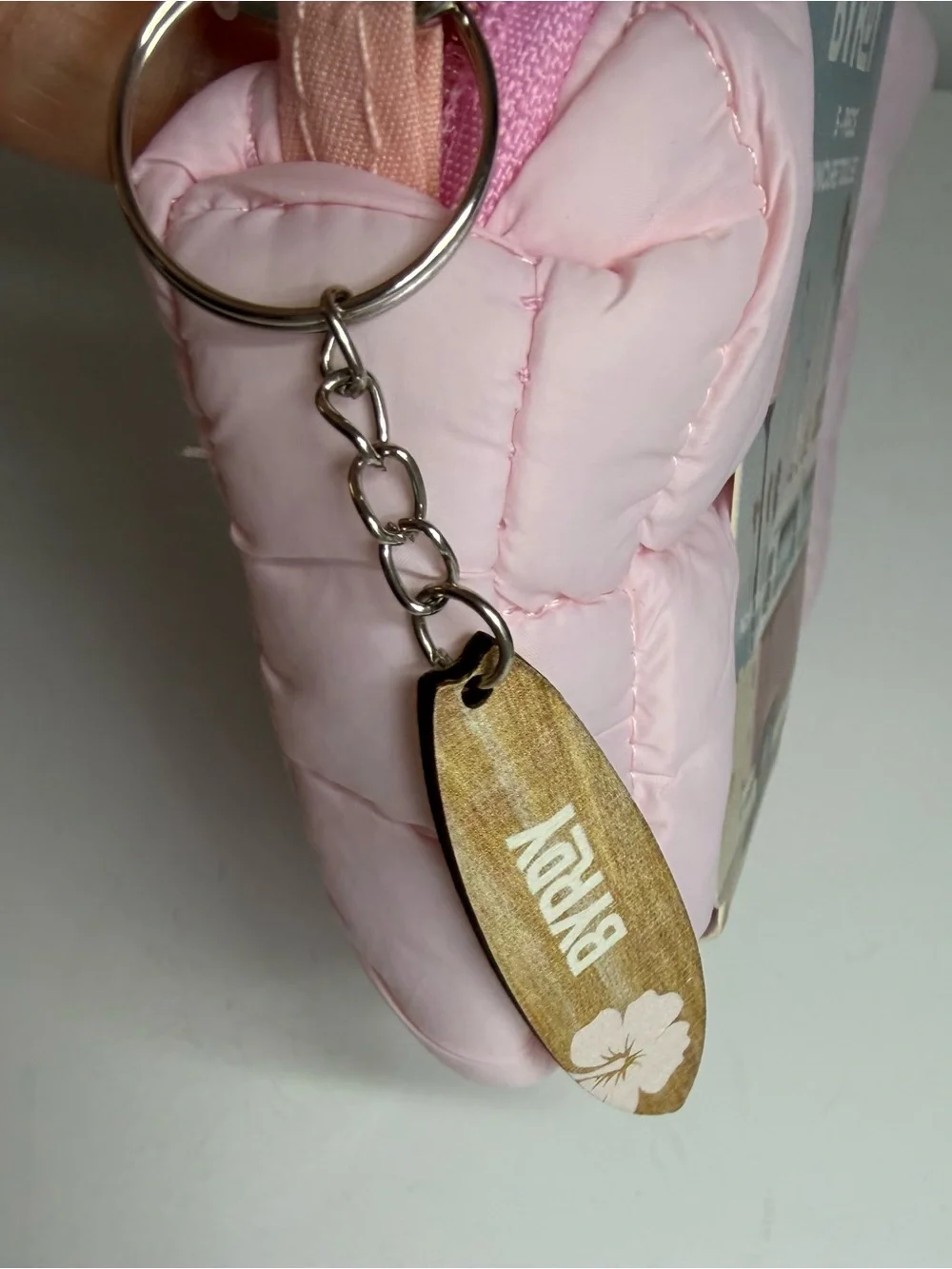 Byrdy pink quilted